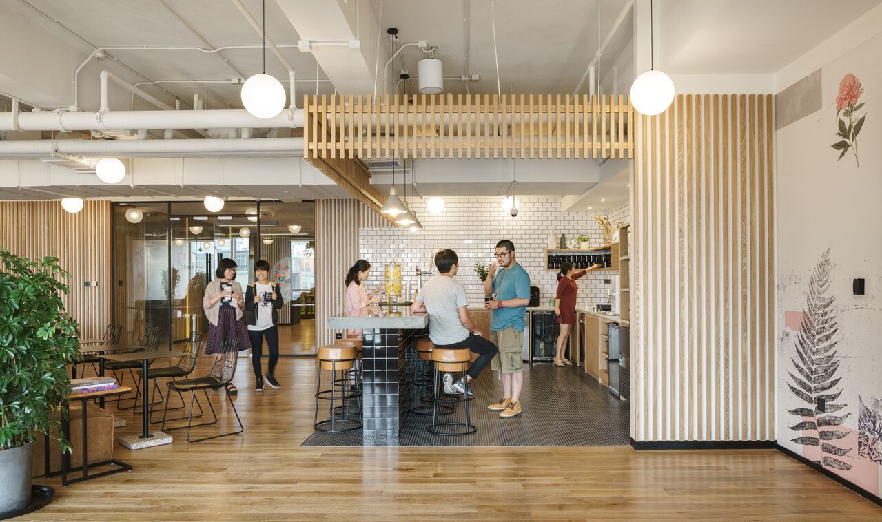 WeWork China Construction Steel Structure Building image 3