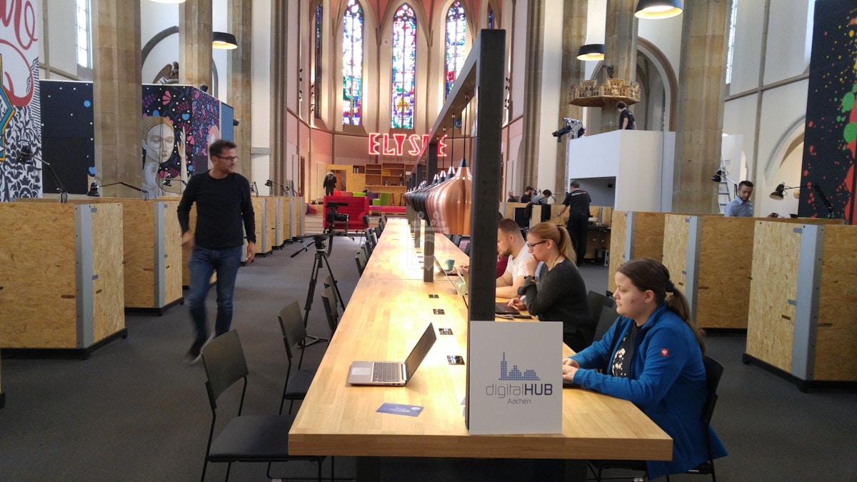 coworking space on digital hub aachen digital church aachen book online coworker