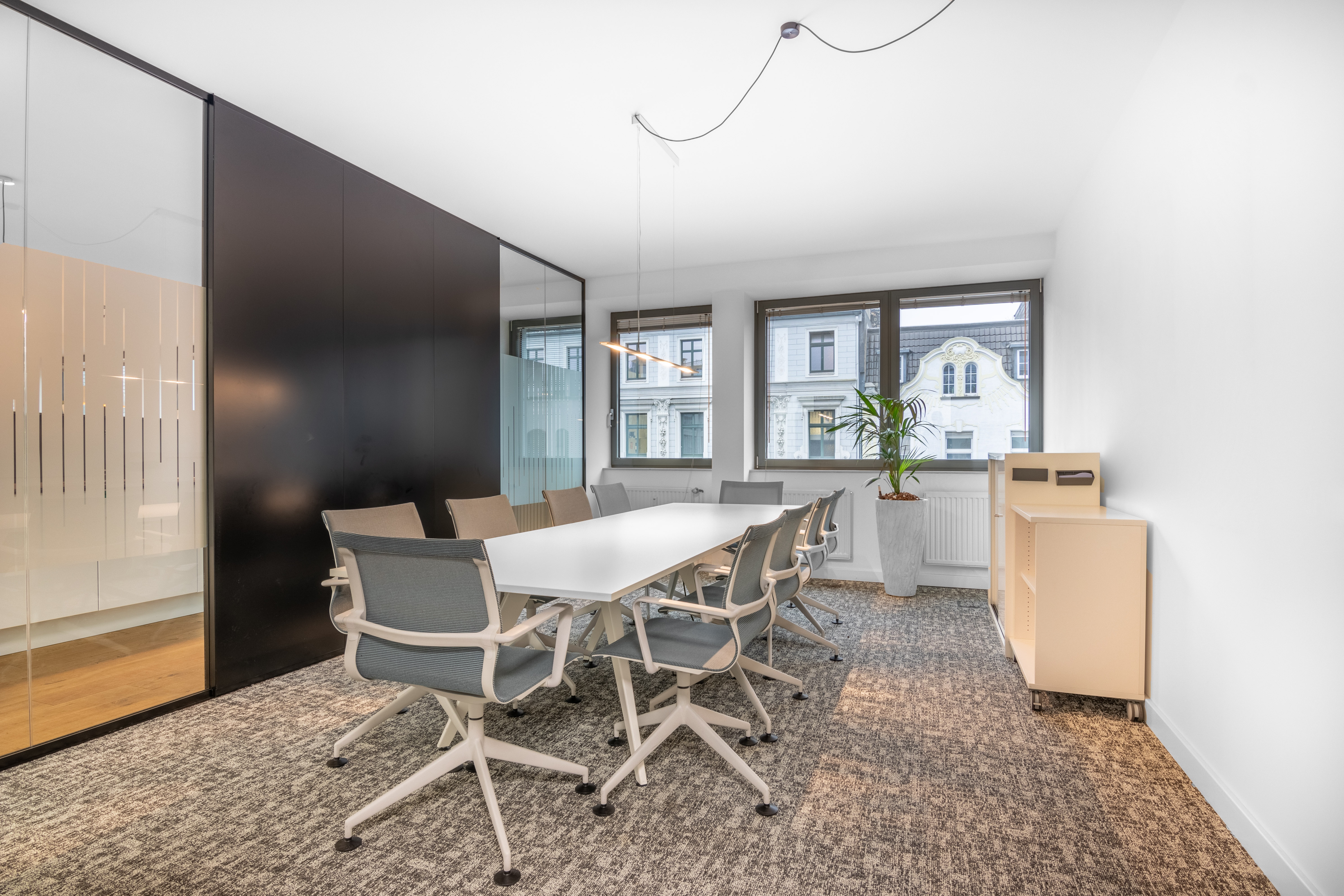 Privater Büroraum für 3 Person in Regus good Moenchengladbach City