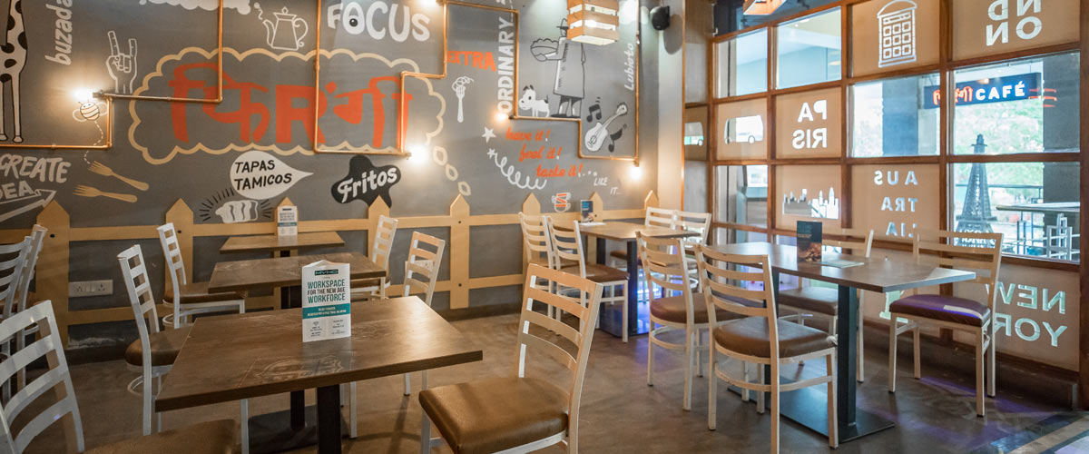 Coworking at Firangi Cafe - myHQ Faridabad image 4