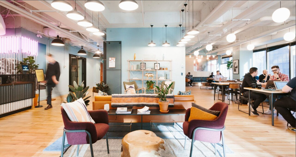 WeWork Blue One Square image 2