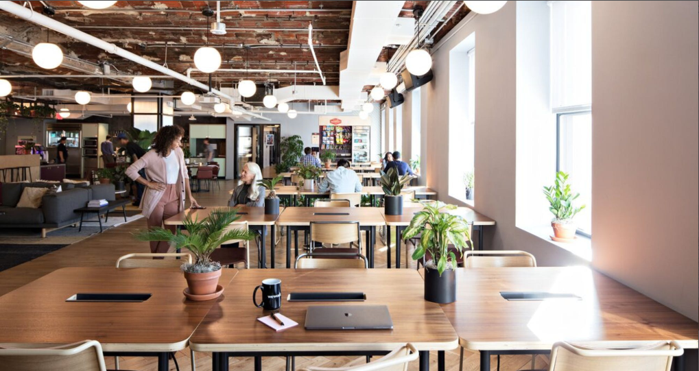 WeWork Blue One Square image 5