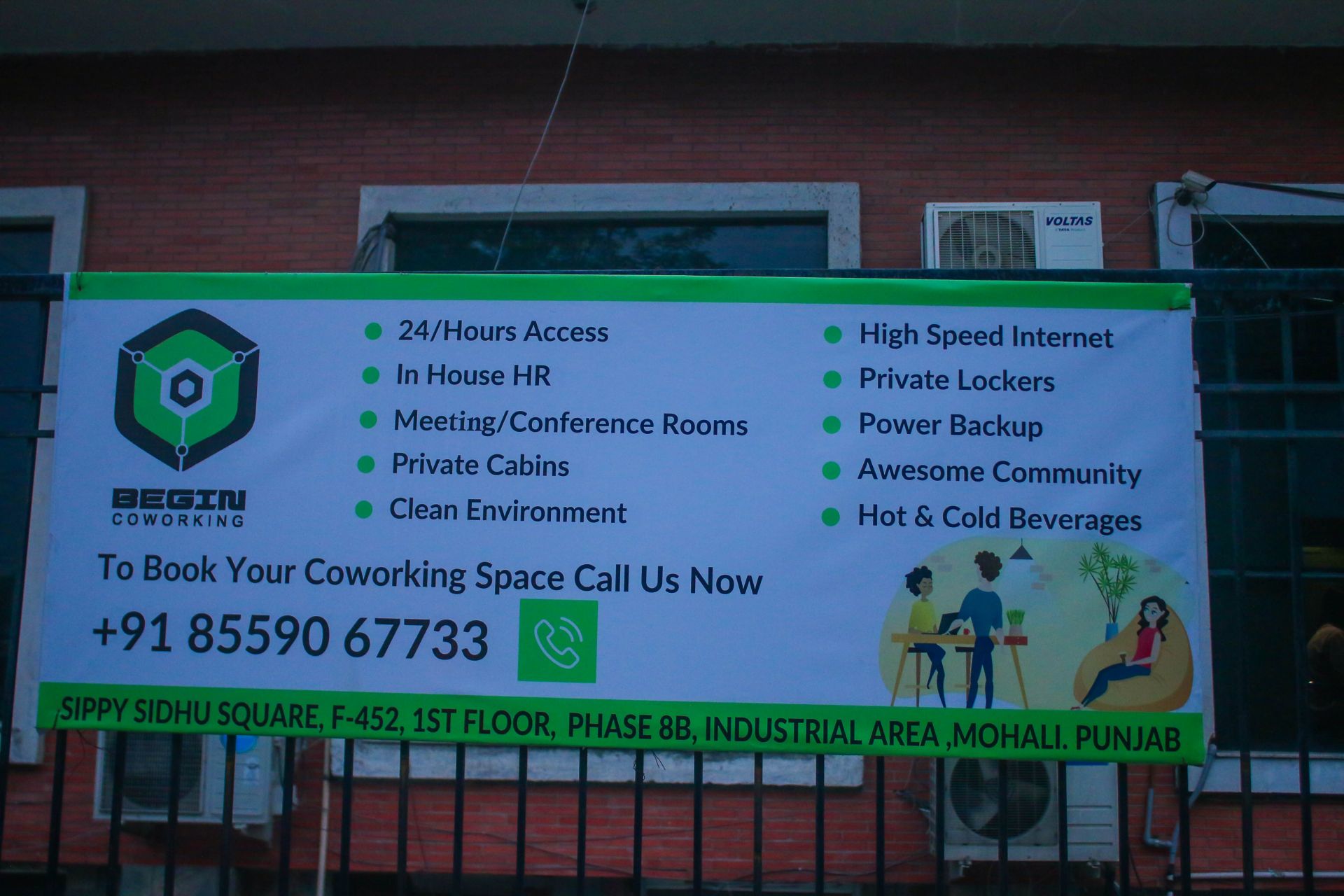 Begin Coworking Mohali Book Online Coworker