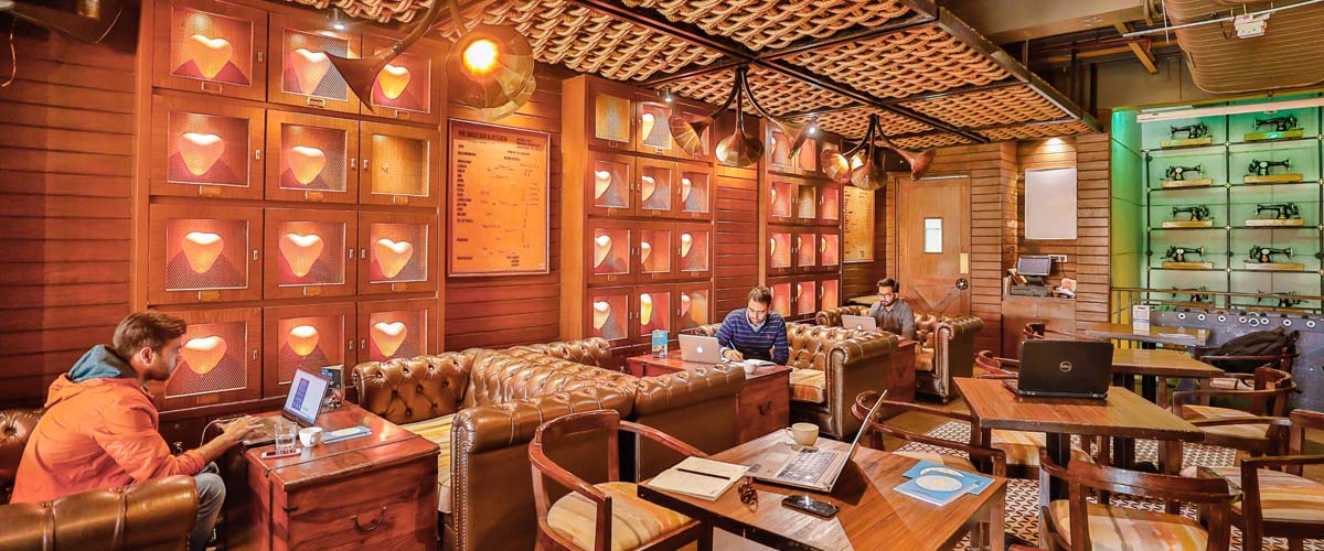 Coworking at The Darzi Bar Connaught Place - myHQ Workspaces image 2