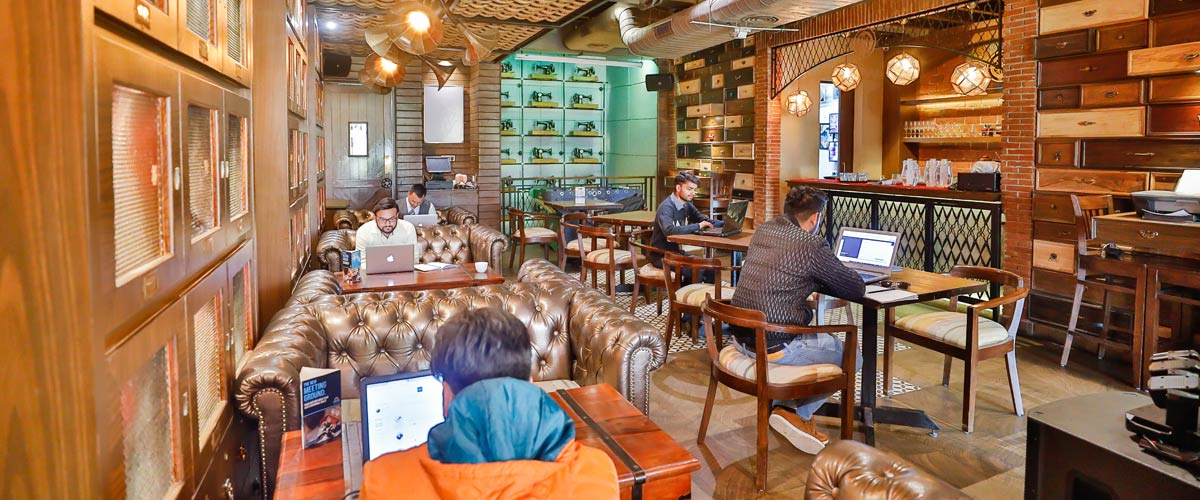 Coworking at The Darzi Bar Connaught Place - myHQ Workspaces image 3