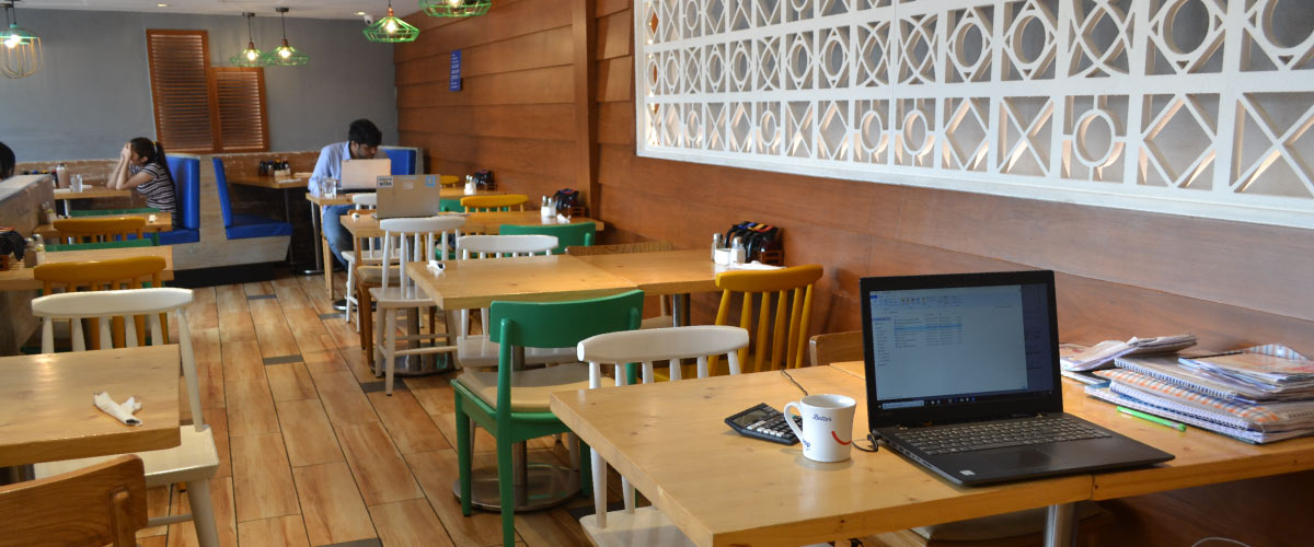 myHQ coworking at IHOP Tagore Garden image 4