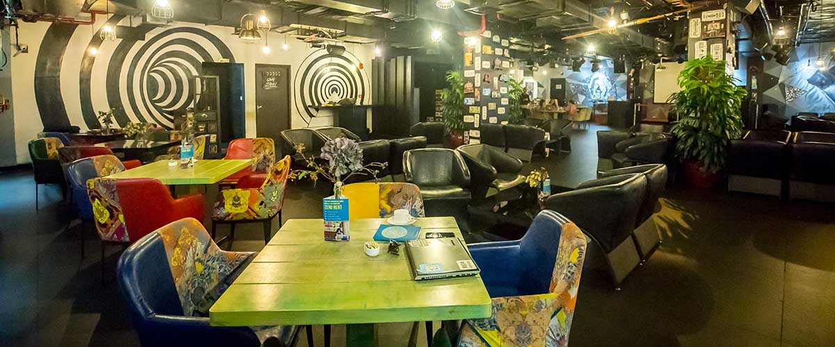 myHQ Coworking Cafe - World Art Dining Punjabi Bagh image 4