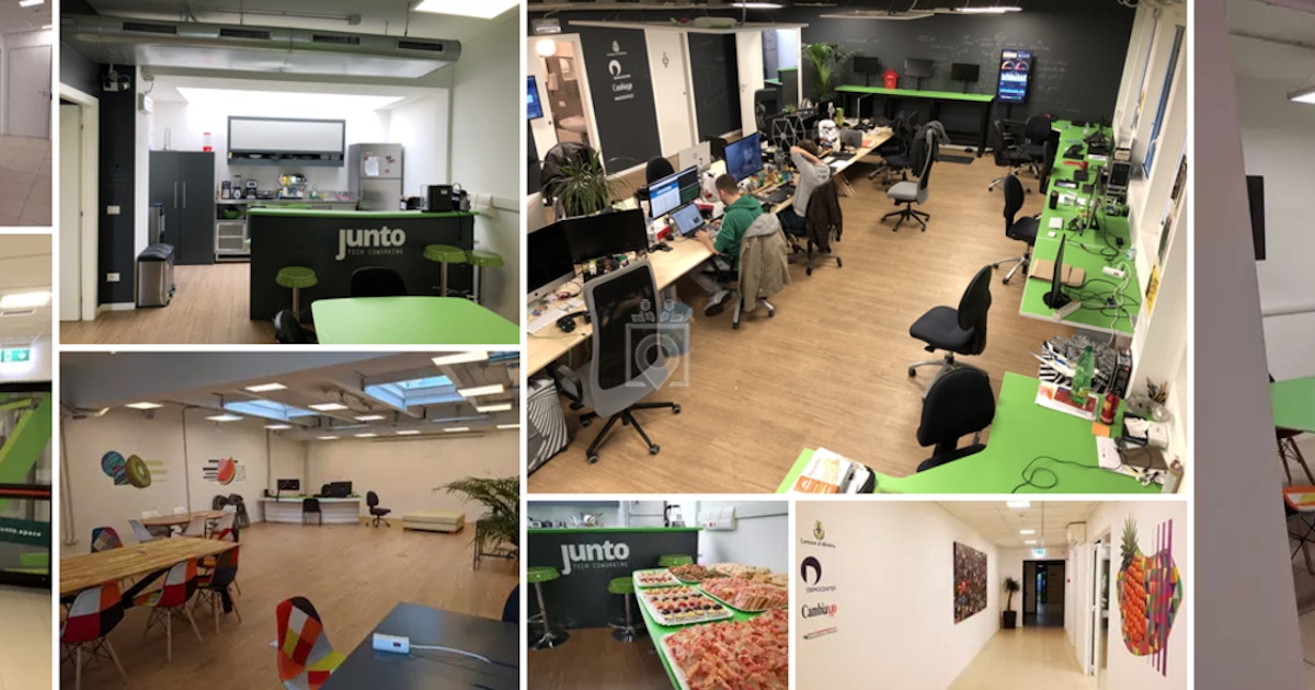 Coworking space on Junto Tech Coworking, Modena - Book Online - Coworker