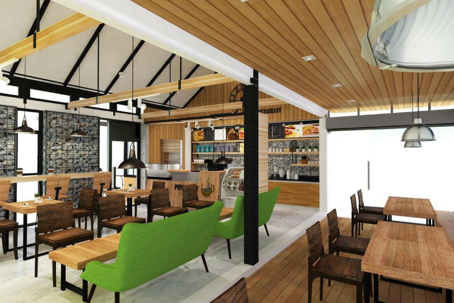 Co-working Chiang Rai The Stone Wall image 3