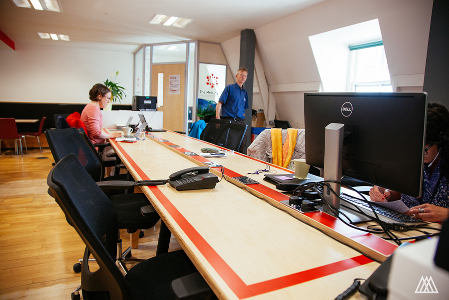 The Melting Pot, Edinburgh Book Online Coworker