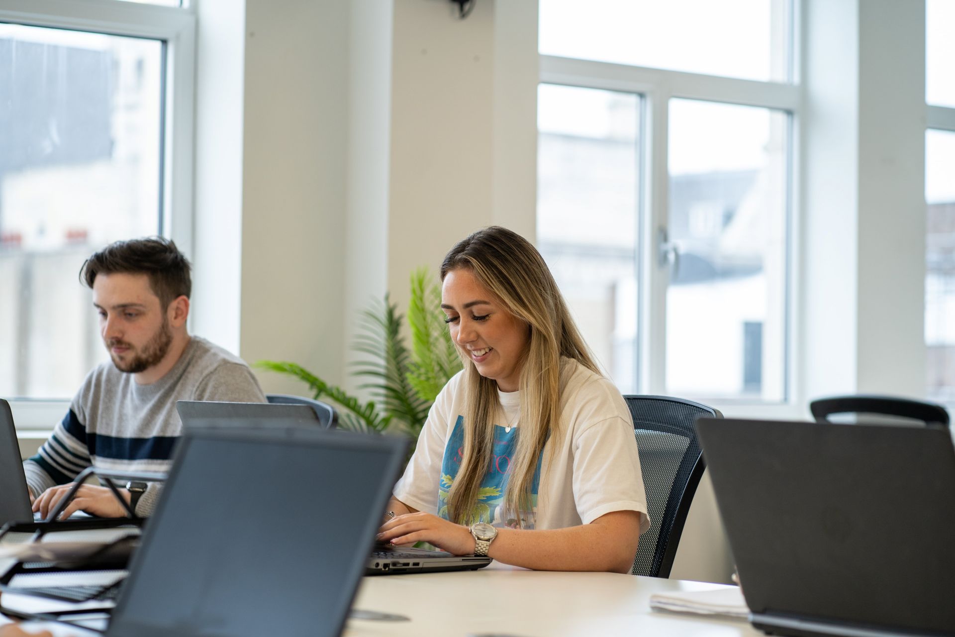 Coworking Space at Desk Space on Liverpool's most prestigious street