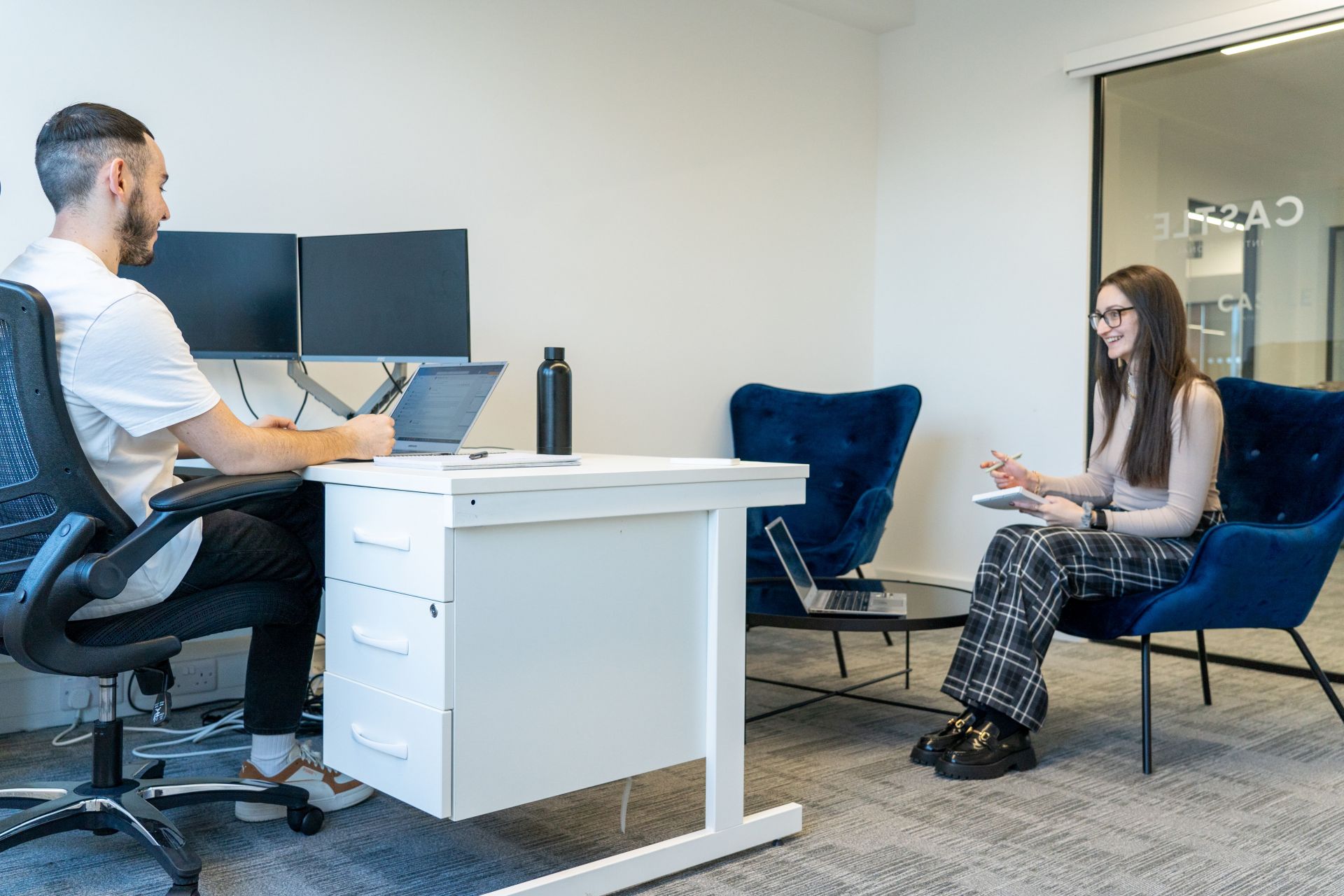 Coworking Space at Desk Space on Liverpool's most prestigious street