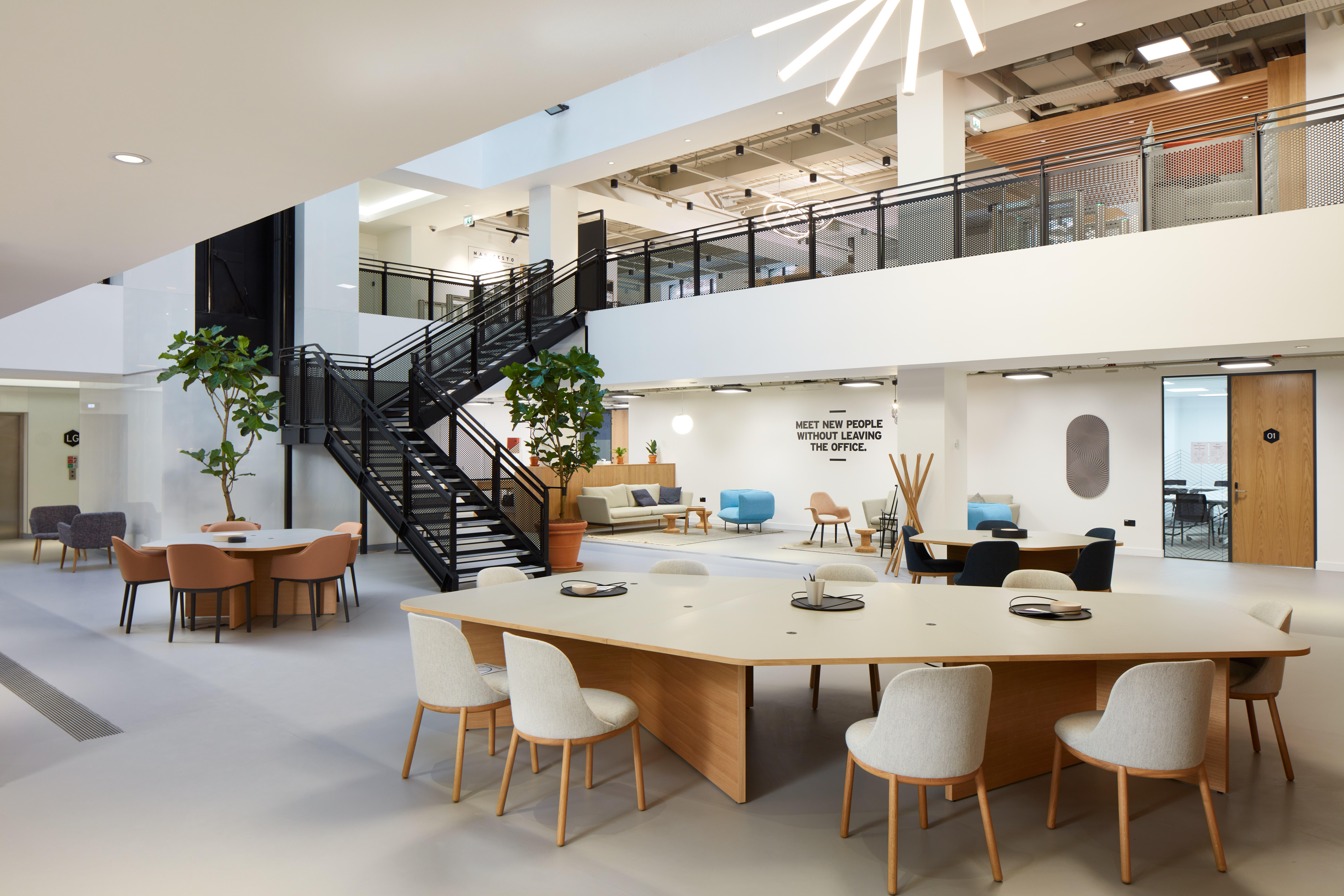 Coworking space on Spaces London, Spaces Liverpool Street Station