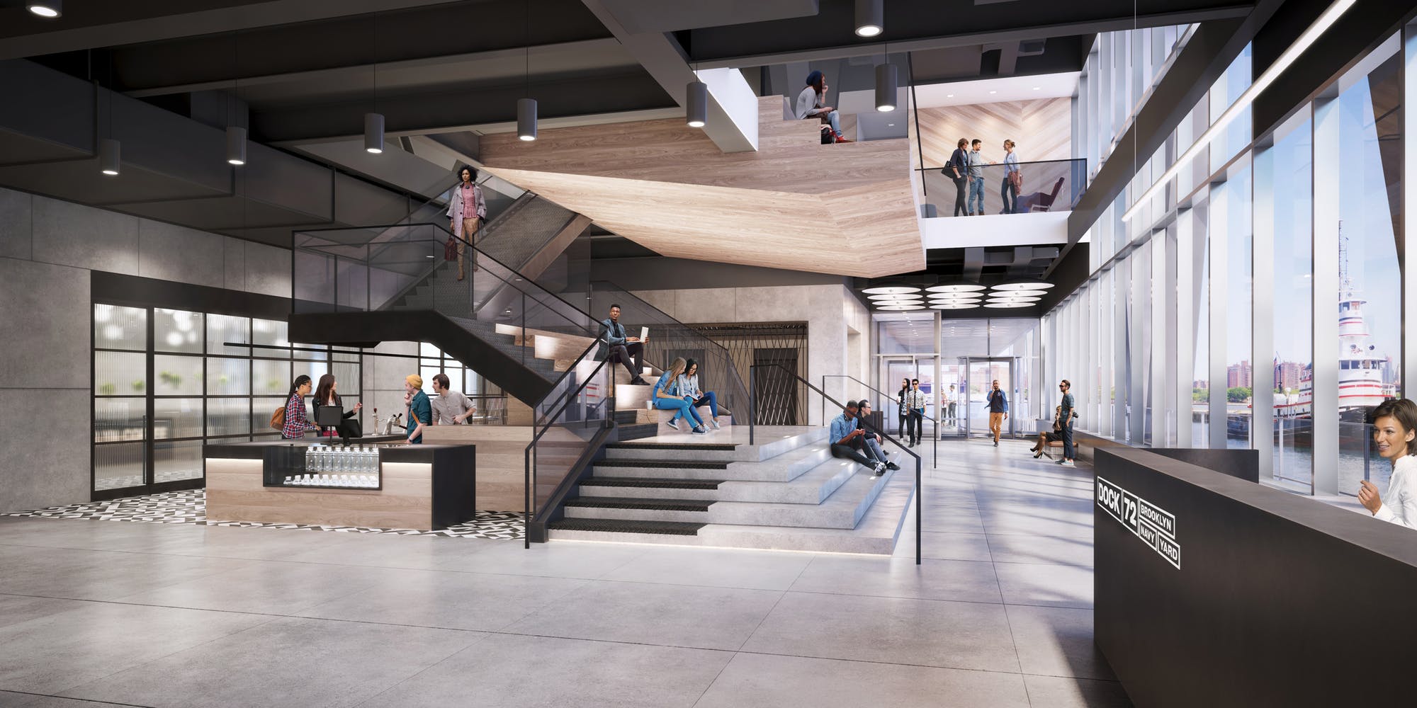 WeWork Dock 72 at the Brooklyn Navy Yard image 3